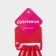 A set of kitchen supplies of the Dolyan Rainbow, 30 cm, 4 objects, red color