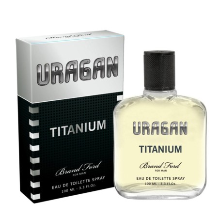 Men's toilet water Uragan Titanium, 100 ml (based on EgoSte Platinum (Chanel)-3
