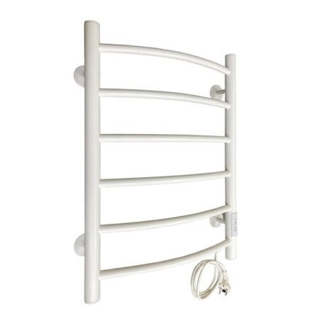 Electric towel "Sanprise" Classic P6, 400x600 mm, universal, white-2