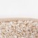 Sheggy carpet, round, 100x100 cm, polypropylene 100%, jute