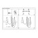 Suspended EVOLUCE lamp. Sle120643-03. TRIESTE. 3x40 watts, e27, 200 cm, black color
