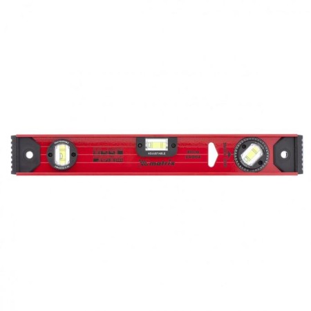 Matrix 34004 level, aluminum, "rail", reinforced, 3 eyes, 400 mm