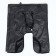 Jacket for large dogs, membrane, 4XL (DS 55, Osh 53, OG 73cm), gray-orange