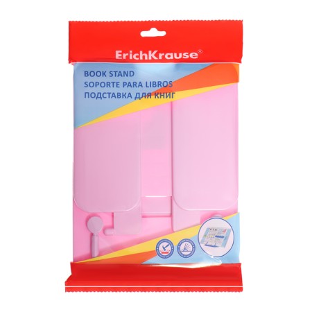 Book stand plastic Erichkrause Pastel Bloom, purple-1