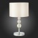 Evoluce bedside lamp. Sle105704-01. Ramer. 1x40 W, E14, 26x26x44.5 cm, chromium color