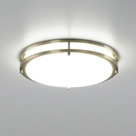Lamp Citilux Boston CL709323N, 35.5x35x7.5 cm, 1x32W, LED, Brown color-9