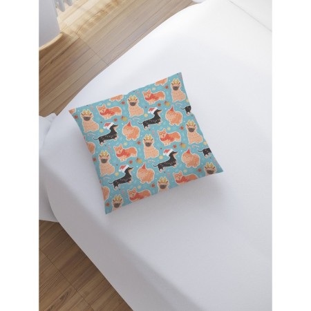 Pillowess decorative "Dog Party", on a zipper, size 45x45 cm