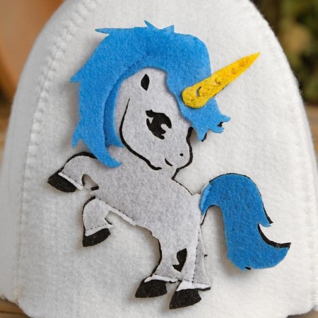 Bath cap with an application "Afelia"-1
