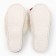 Women's slippers with an open nose, size 36-37, burgundy bow