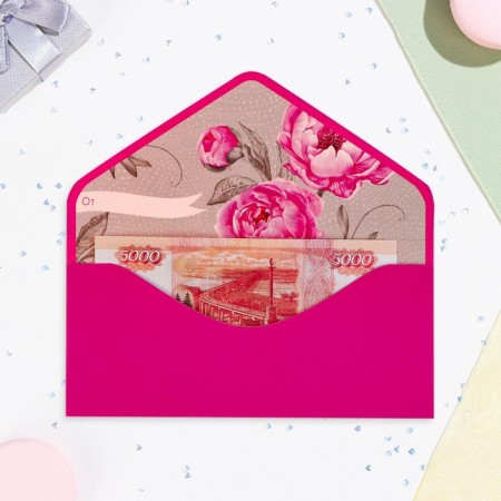 The envelope is "with all my heart!" Cutting, embossing, software touch, lilac background-1