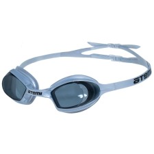 ATEMI N8202 swimming glasses, silicone, silver color