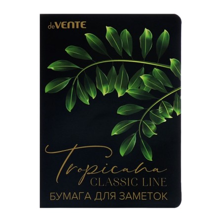 Block with a sticky edge of 115x158, Devente Tropicana, 20 sheets, 7 colors, offset, mix-4