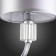 Wall lamp EVOLUCE. Sle107201-01. SNERE. 1x40 W, E14, 15x25 cm, color chromium