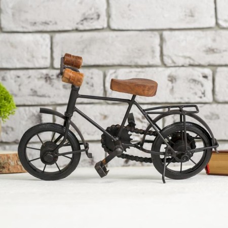 Souvenir "Bicycle" wood, metal 27x10x16 cm-1