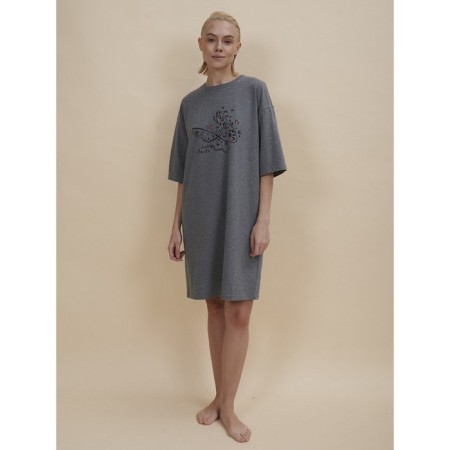 Female dress, size s, gray color-5