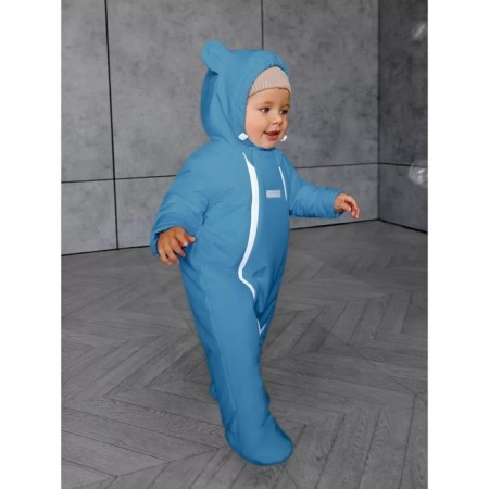 Combineson children's demi -season Amarobaby Spring, height 62 cm, blue color-9