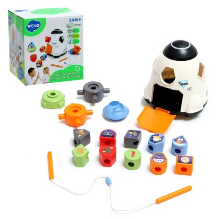 Logical Sorter "Space Rocket", 16 elements