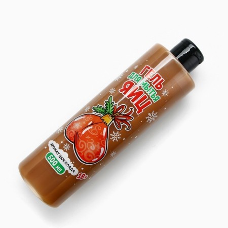 Shower gel, 500 ml, chocolate aroma, 18+, pure happiness-2