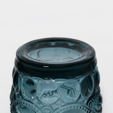 Glass glass Magistro "La-Channel", 220 ml, blue color-2