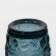 Glass glass Magistro "La-Channel", 220 ml, blue color