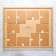 Photo frame MDF "Happy moments" in 10 photos 61x52 cm.