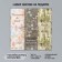 Stick Paper "Herbarium" 3x9 cm sheet 10x10 cm
