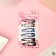 Invisibility for hair "Selena" (set of 6 pcs) Forest fairy tale, 4.5 cm, mix