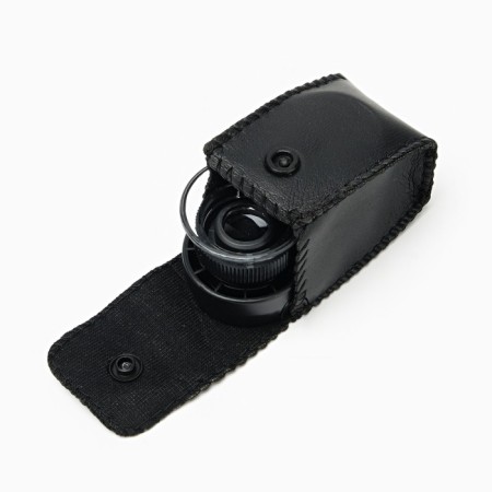 Lupa for checking bills, 45x, d = 21mm, with backlight, 3XAG10-5