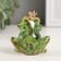 Souvenir Ceramics "Royal-Snowman" 4.3x6.3x6.8 cm