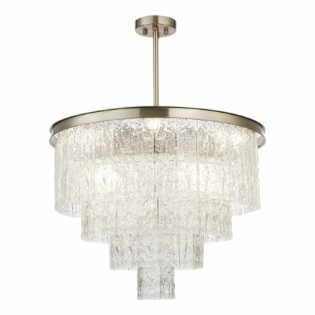 Ceiling Ceiling ST LUCE. SL1230.102.08. Stabia. 8x60 W, E14, 60x60x75 cm, Nickel color-3