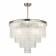 Ceiling Ceiling ST LUCE. SL1230.102.08. Stabia. 8x60 W, E14, 60x60x75 cm, Nickel color