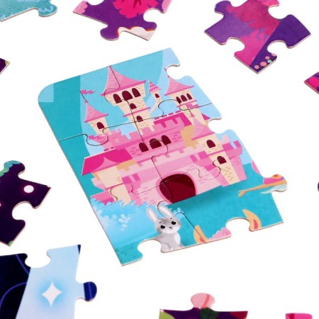 Puzzle with a flashlight "Visiting Lama", 88 details-4