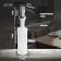 Disator for detergent Zein Z3615, 300 ml, for sink, built -in, satin