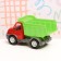 Plastic "dump truck" 23 x 11 x 13 cm mix