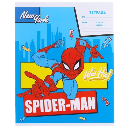 A set of first grader in the folder, spider-man, 40 items-32