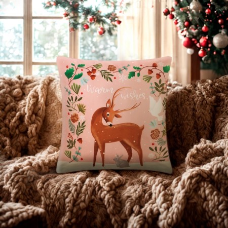 Case on the pillow of Ethel "Warm Wishes", 40*40 cm, 100 p/e, velor-5