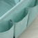 Basket for storage of the share "Taya", 3 pockets, 30 × 24 × 18 cm, barrier color