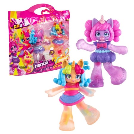 The stretching figure "Babby Gamm and the Gammy Saurs"