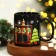 Homeleon mug of ceramic "Light", 350 ml, black color