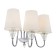 Bra Maytoni Mod078WL-03CH, E14, 3x40 W, 430x230x280 mm, Chrome