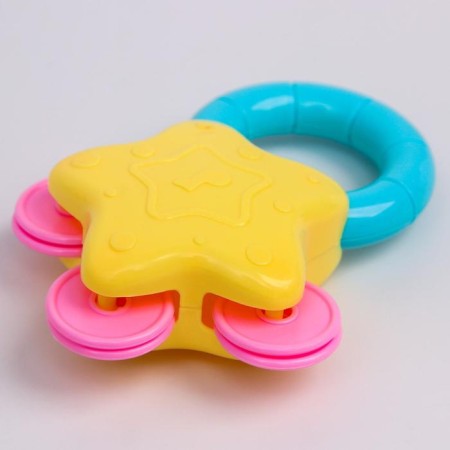 A set of rattles "Gather me", with elastic details, 10 pcs, crush me-10