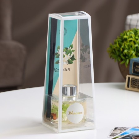 Aromatic diffuser with the interior filler, 120 ml, jasmine, "wealth of aroma"-2
