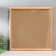 Photo frame 40x40 cm nut