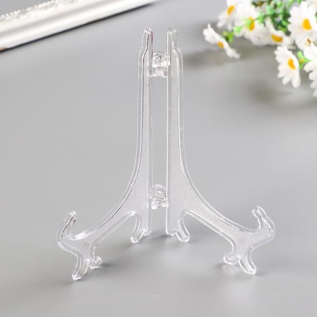 Salt stand 15 cm, transparent, for plates d = 16-18 cm
