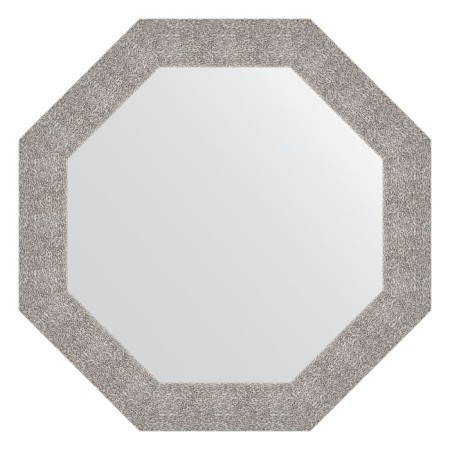 Mirror in the baguette frame, silver minting 90 mm, 76.6x76.6 cm