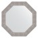 Mirror in the baguette frame, silver minting 90 mm, 76.6x76.6 cm