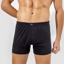 Panties men's shorts, black color, size 60 (5xl)