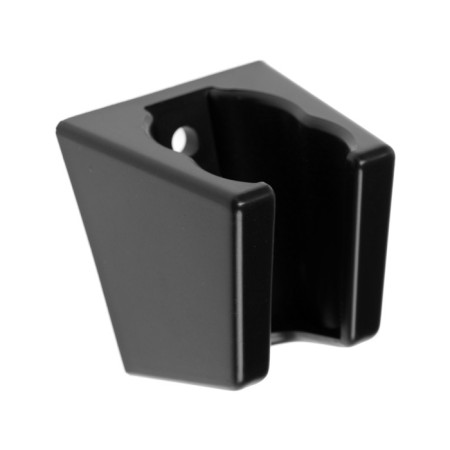 Holder for the shower watering can Zein Z118, unregulated, 2 positions, black-6