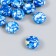 Beads for creativity plastic "Marble. Blue" set of 15 pcs 1.7x1.7x1 cm