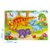 Puzzle "Playing dinosaurics", 35 parts